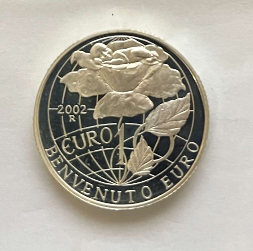 San Marino 10 euro Wprowadzenie euro 2002