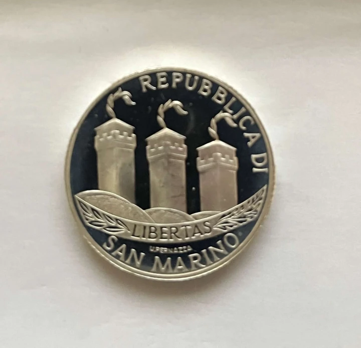 San Marino 10 euro Wprowadzenie euro 2002
