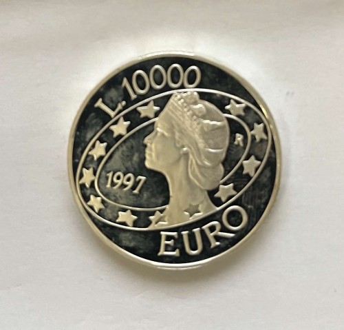 San Marino 10 000 lirów Euro 1997