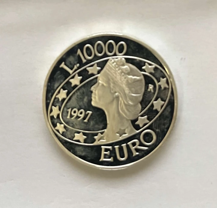 San Marino 10 000 lirów Euro 1997