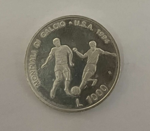 San Marino 1000 lirów Mundial 1994, USA 1994