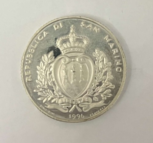 San Marino 10 000 lirów Euro 1996