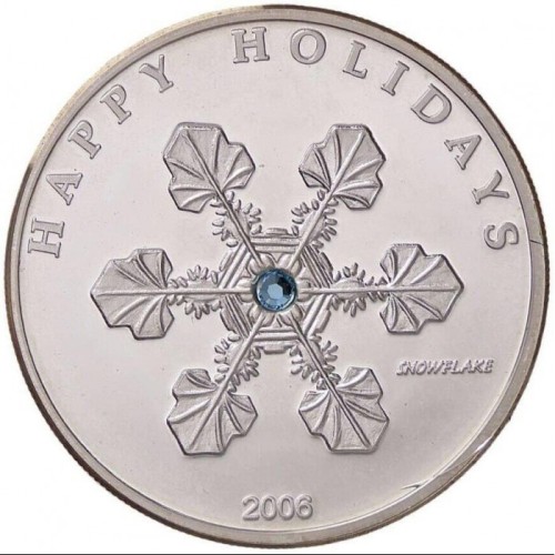 Palau 1 dolar HAPPY HOLIDAYS 2006