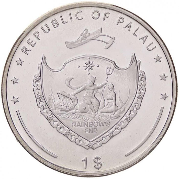 Palau 1 dolar HAPPY HOLIDAYS 2006