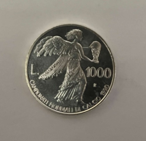 San Marino 1000 lirów Mundial 1990 1990