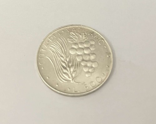 Watykan 500 lirów, 1970 - 1976