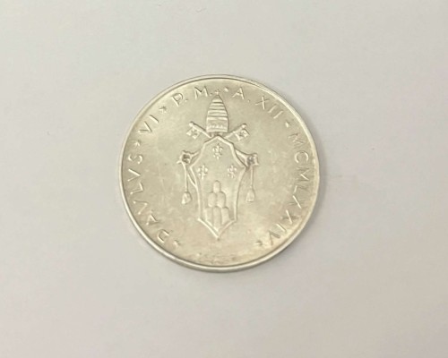 Watykan 500 lirów, 1970 - 1976