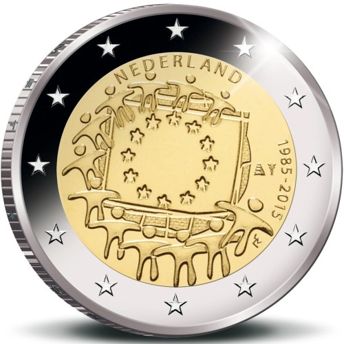 2 € Holandia 30 lat flagi UE 2015.jpg