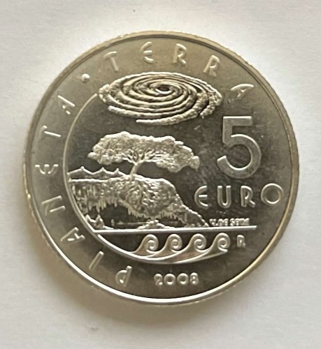 San Marino 5 euro Międzynarodowy Rok Ziemi 2008
