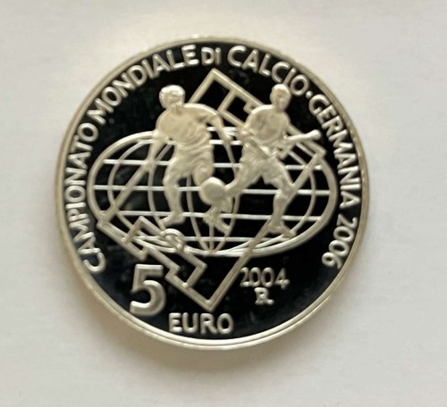 San Marino 5 euro Mundial 2006 2004