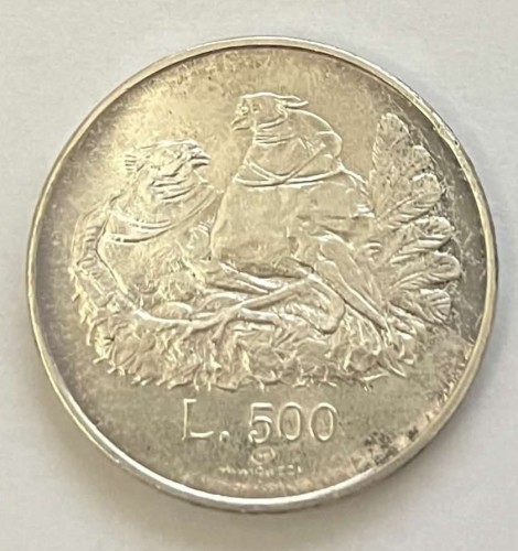 San Marino 500 lirów 1974