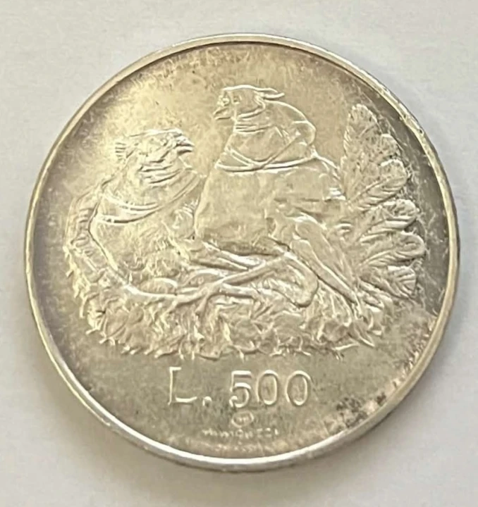 San Marino 500 lirów 1974