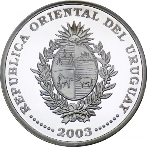 Urugwaj 1000 peso Mundial 2006 2003