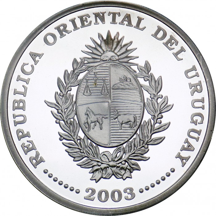 Urugwaj 1000 peso Mundial 2006 2003