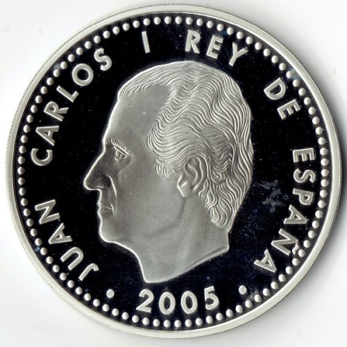 Hiszpania 10 euro 60 rocznica - Pokój i wolność w Europie 2005