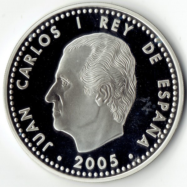Hiszpania 10 euro 60 rocznica - Pokój i wolność w Europie 2005