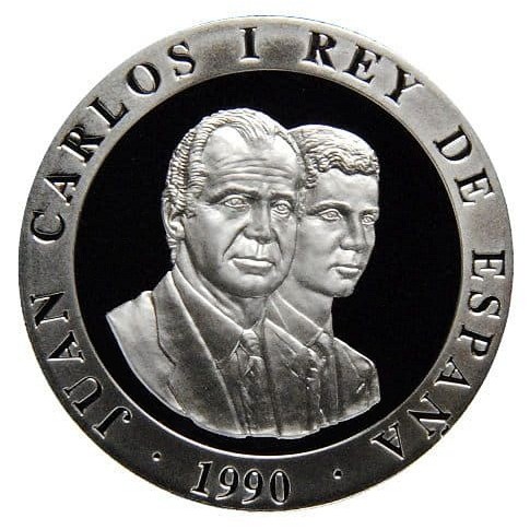 Hiszpania 2000 peset Barcelona 1992 - antyczna łódź 1990