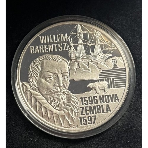 Holandia 20 euro Willem Barents 1996