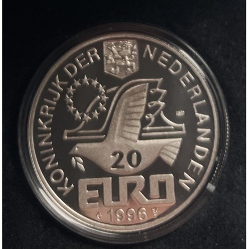 Holandia 20 euro Willem Barents 1996