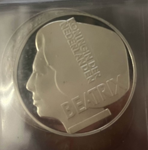 Holandia 20 euro Beatrix 22.85g Ag.925 1996