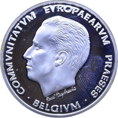 Belgia 5 ECU Belgijska prezydencja w UE 22.85g Ag.833 1993