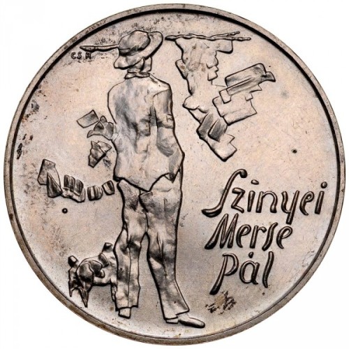 Węgry 200 forintów Pál Szinyei Merse 28g Ag.640 1976