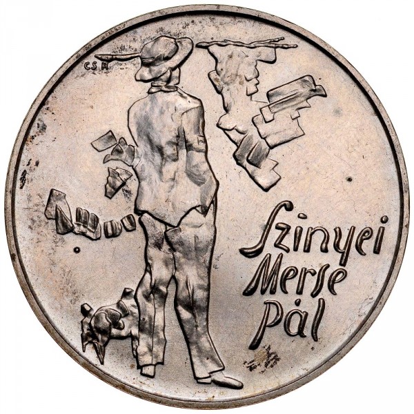Węgry 200 forintów Pál Szinyei Merse 28g Ag.640 1976