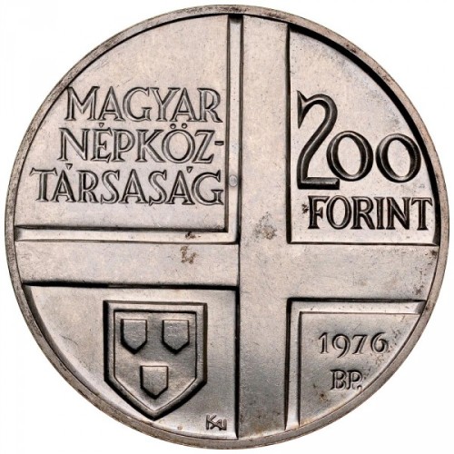 Węgry 200 forintów Pál Szinyei Merse 28g Ag.640 1976