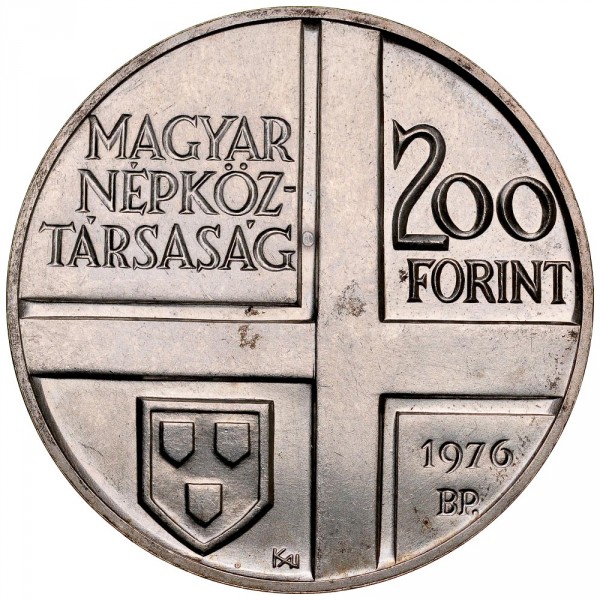 Węgry 200 forintów Pál Szinyei Merse 28g Ag.640 1976