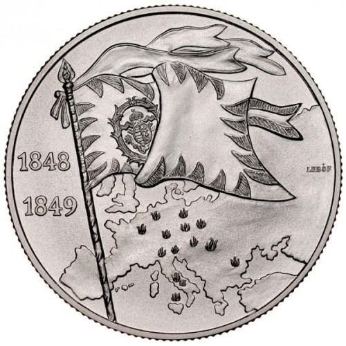 Węgry 2000 forintów powstanie węgierskie 1848 31.46g Ag.925 1998