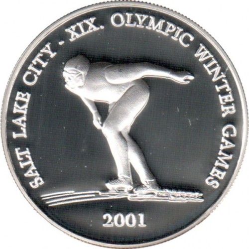 Mongolia 500 tugrików Igrzyska Olimpijskie 25g Ag.925 2001