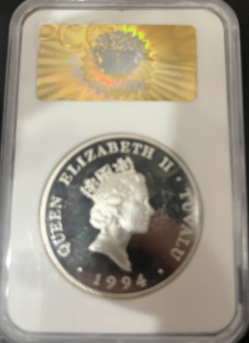 Tuvalu 20 dolarów Zagrożone gatunki 31.47g Ag.925 1994