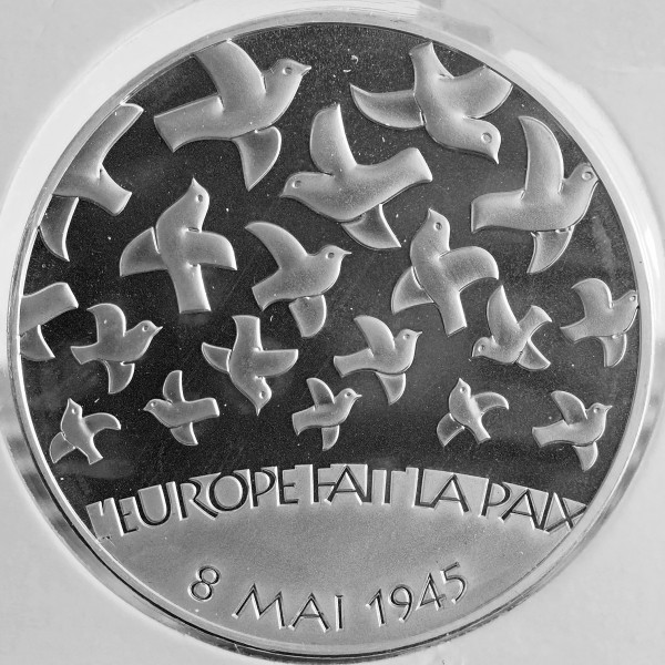 Francja 1½ euro 60 rocznica 22.2g Ag.900 2005