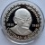 Andora 10 dinerów Mahatma Gandhi 28.28g Ag.925 2011