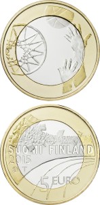 5 € Finlandia Koszykówka 2015