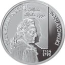 10 zł Stanisław August Poniatowski popiersie 2005
