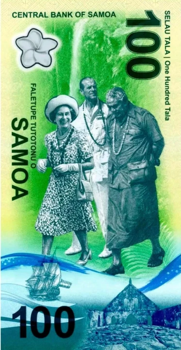 Samoa 100 tala urodziny królowej 2026 P-56