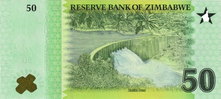 Zimbabwe 50 ZiG Nosorożec 2026 P-117