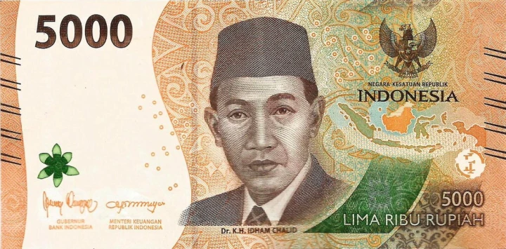 Indonezja 5000 rupii Idham Chalid 2024 P-164