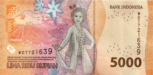 Indonezja 5000 rupii Idham Chalid 2024 P-164