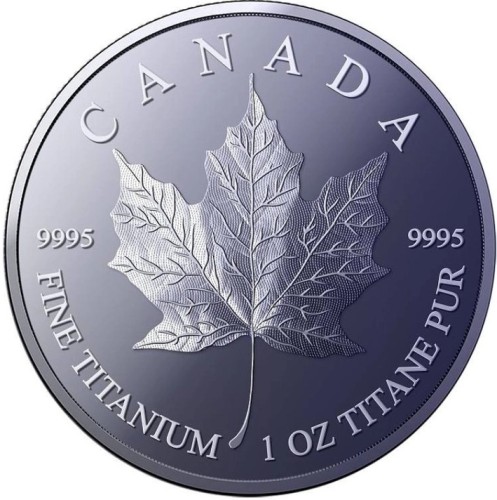 Kanadyjski Liść Klonowy 1 oz Ti.999 2026