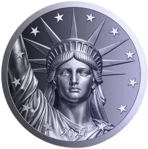 Statue of Liberty 1 oz Ti.999 2027