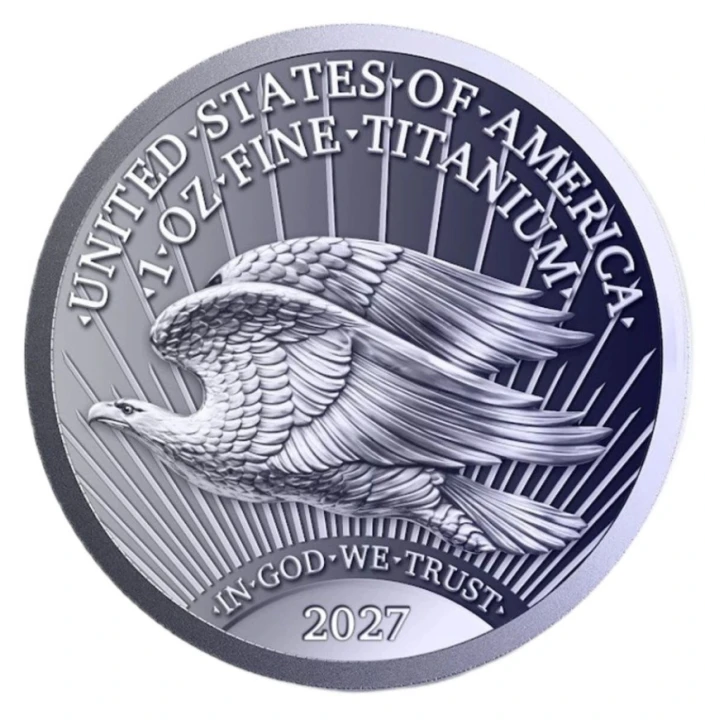 USA Saint-Gaudens Double Eagle 1 oz Ti.999 2027