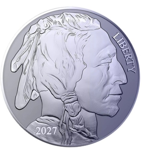 USA Amerykański Bizon 1 oz Ti.999 2027
