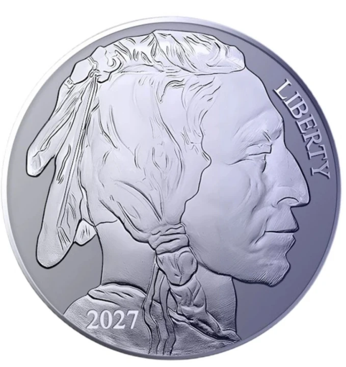 USA Amerykański Bizon 1 oz Ti.999 2027