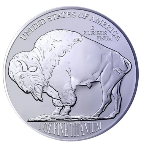 USA Amerykański Bizon 1 oz Ti.999 2027