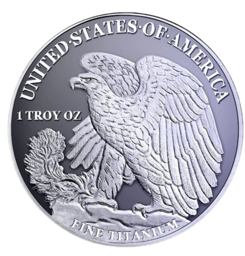 USA Amerykański Orzeł 1 oz Ti.999 2027