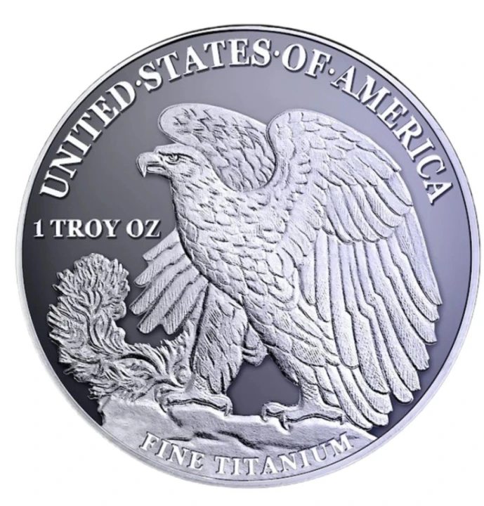 USA Amerykański Orzeł 1 oz Ti.999 2027