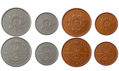 Zestaw menniczy Oman x 4 2015