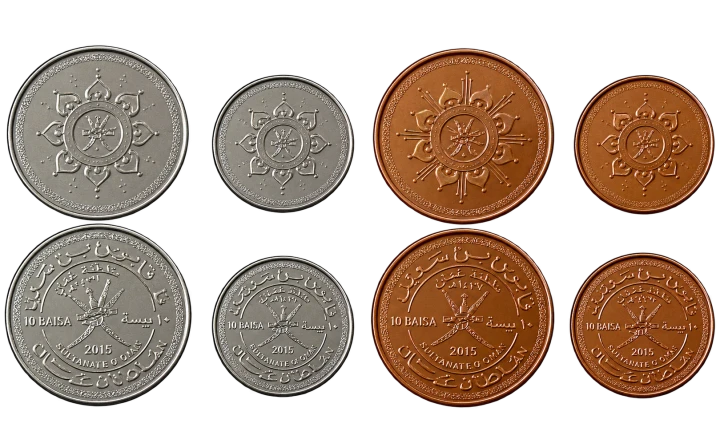 Zestaw menniczy Oman x 4 2015